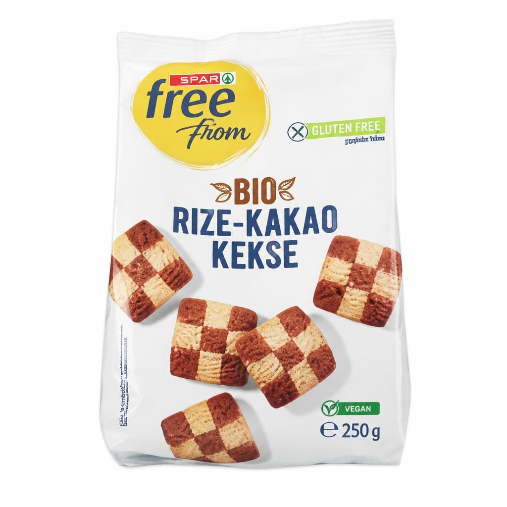 BIO Riževi keksi 250 g SPAR free From - Akcija v trgovini Spar