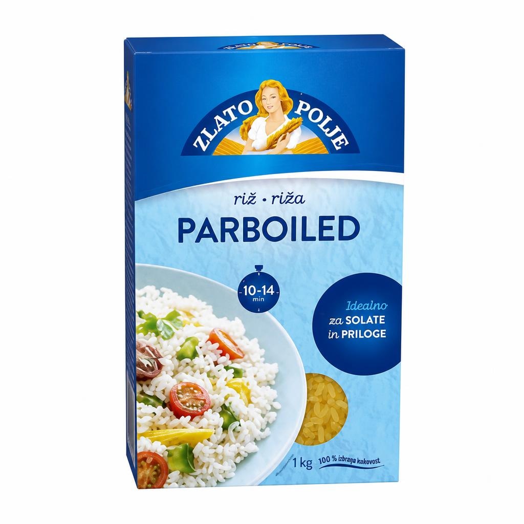 Riž Zlato polje 1kg - Akcija v trgovini Mercator