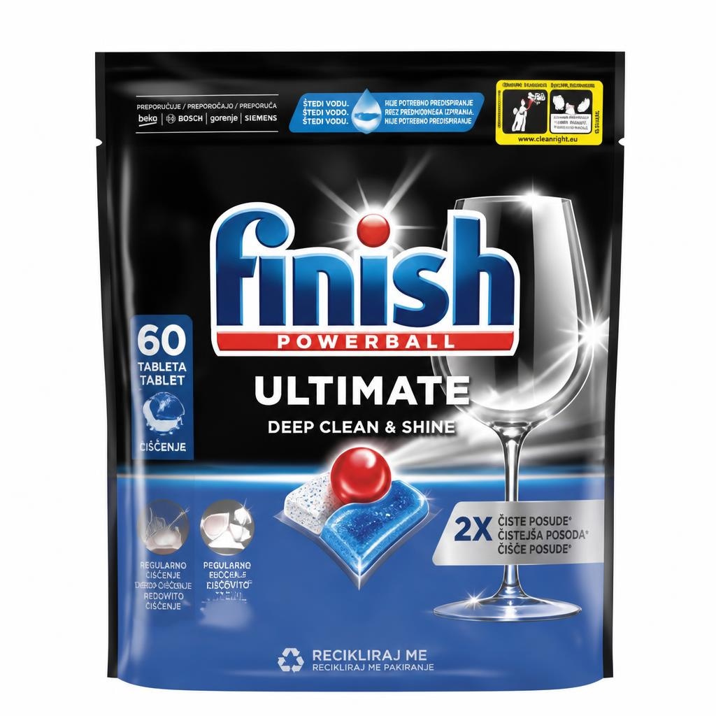 Detergent Finish - Akcija v trgovini Mercator
