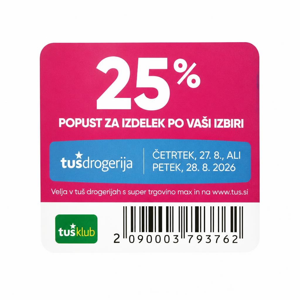 Kupon za popust po izbiri Akcija v trgovini Tuš