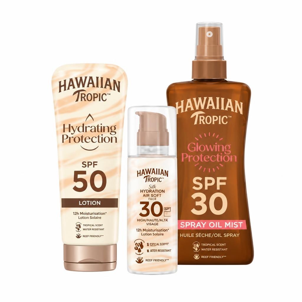 Izdelki za sončenje Hawaiian Tropic Akcija v trgovini Mercator