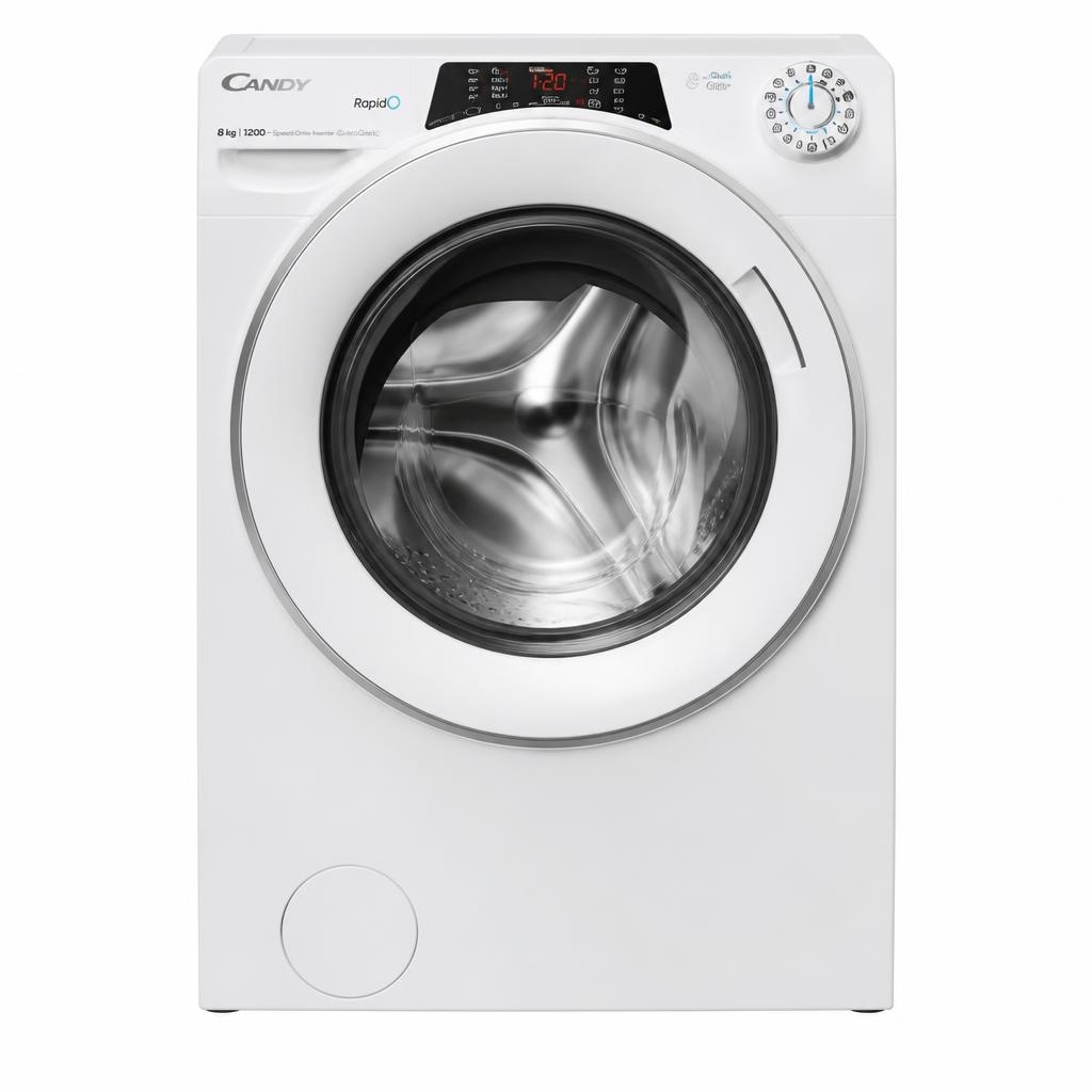 Pralni stroj Candy RO 1284DWMST/1-S - Akcija v trgovini E.Leclerc