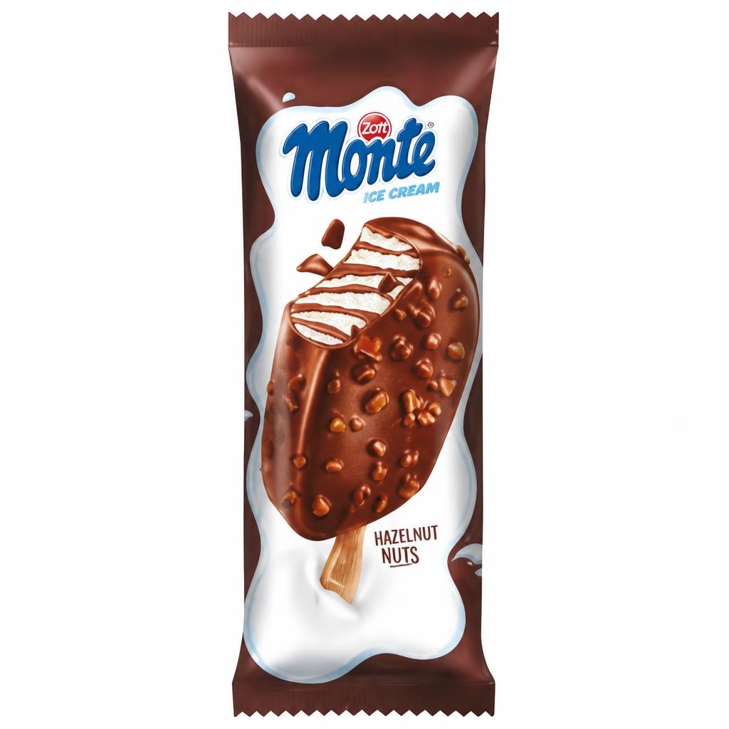 Monte sladoled 100 ml ali 120 ml - Akcija v trgovini Jager