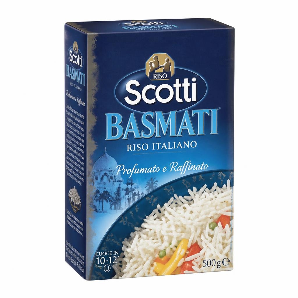 Riž Scotti Basmati 500 g Akcija v trgovini Mercator