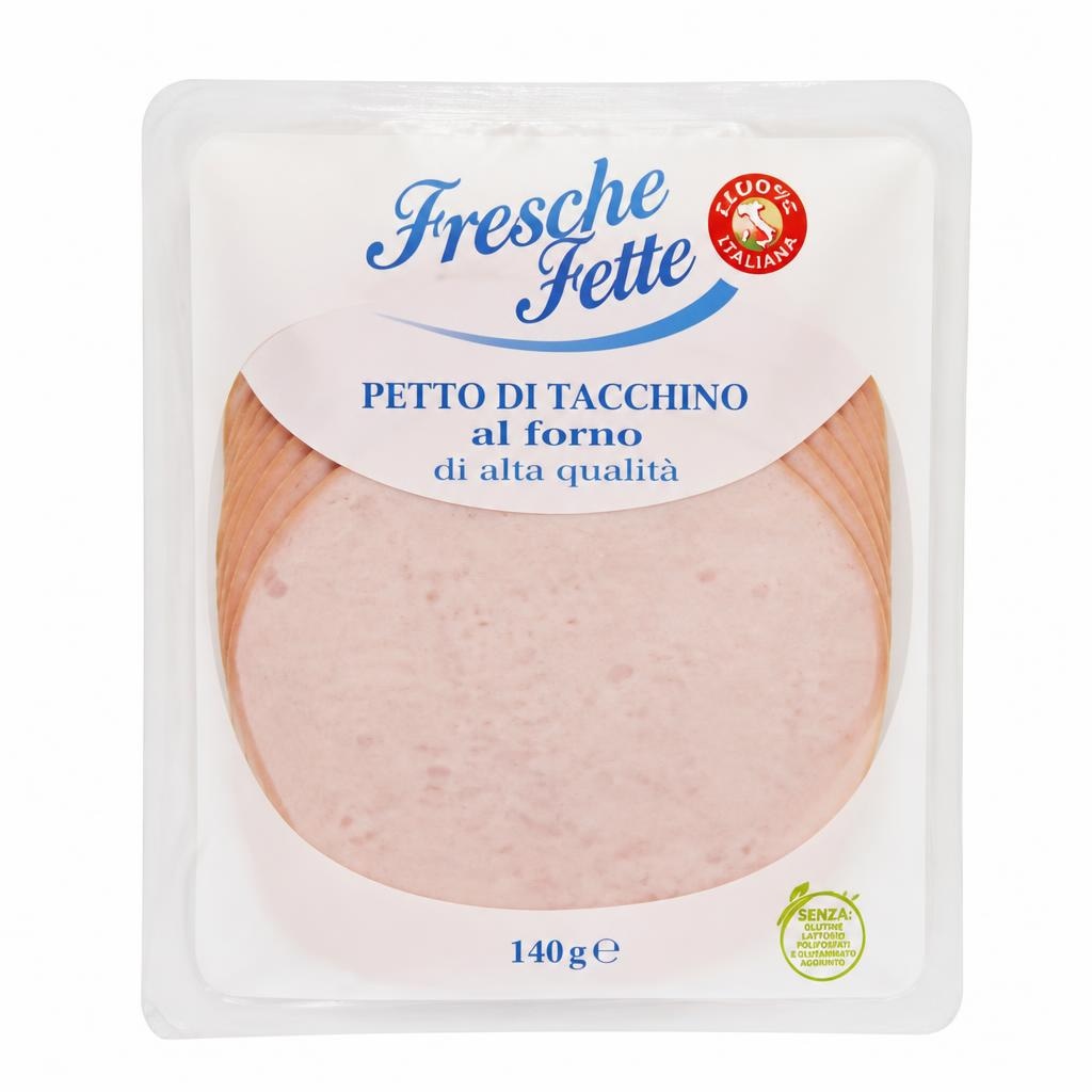 Puranje prsi, rezine 140 g Akcija v trgovini Eurospin