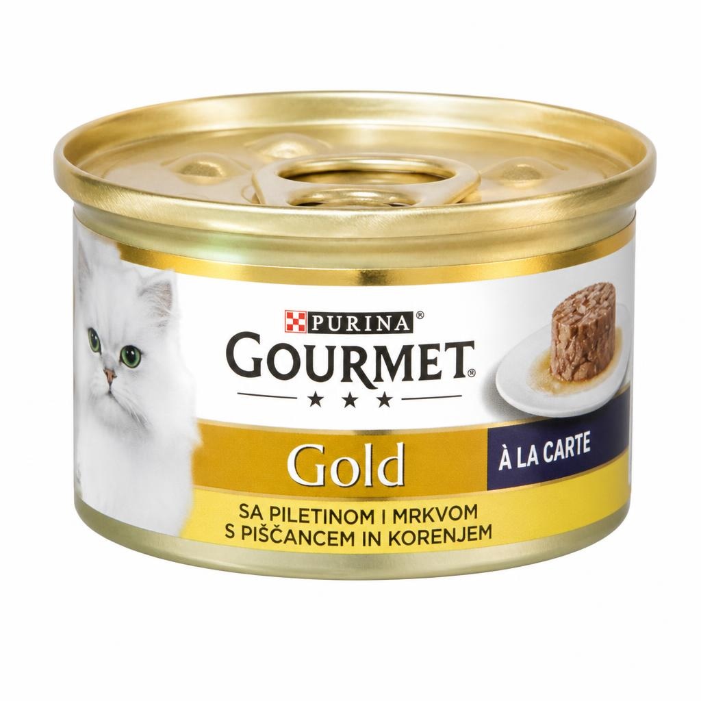Gourmet Gold, Gourmet à la Carte, Gourmet Perle hrana za mačke 85 g Akcija v trgovini Mueller