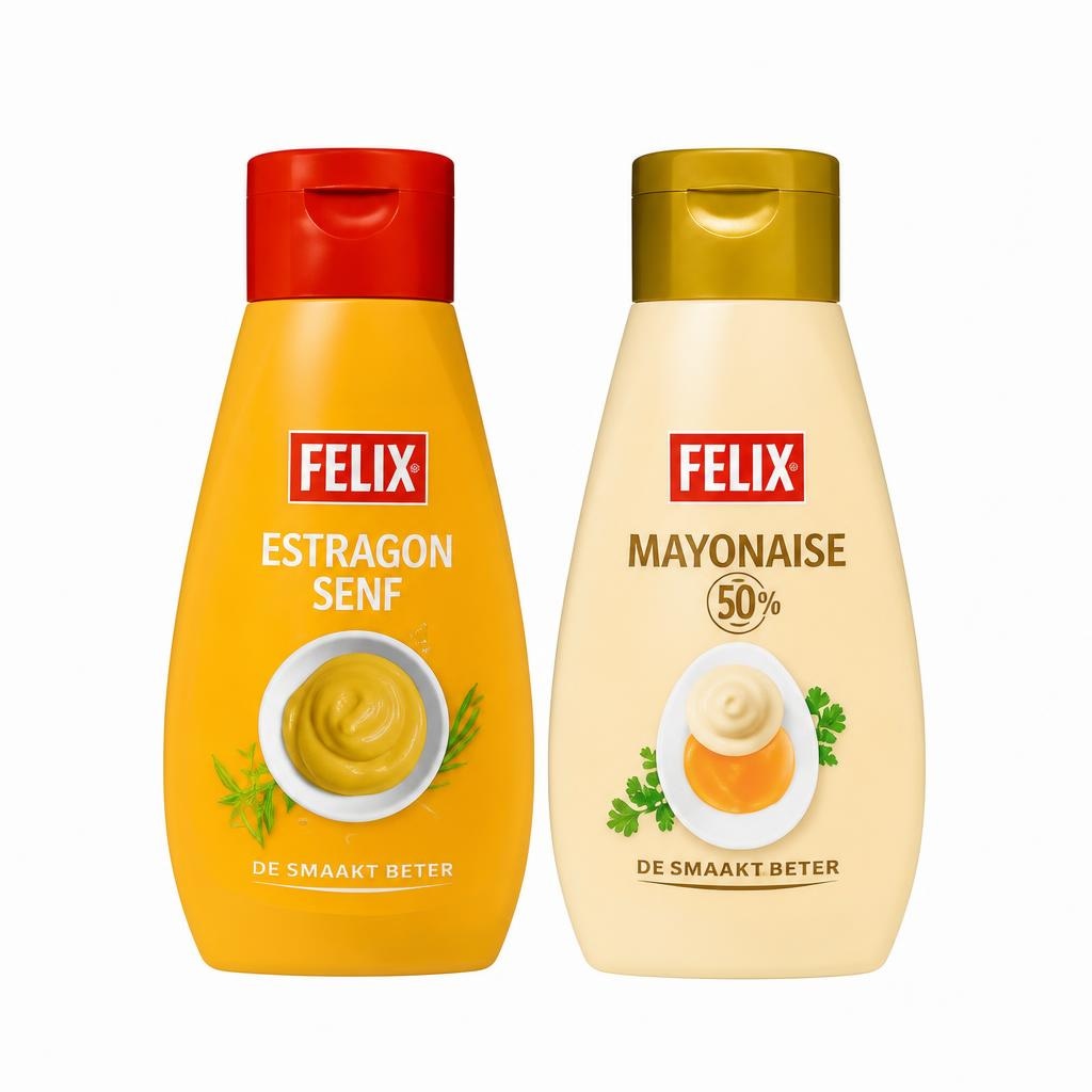 FELIX Majoneza/gorčica 450 g - Akcija v trgovini Lidl
