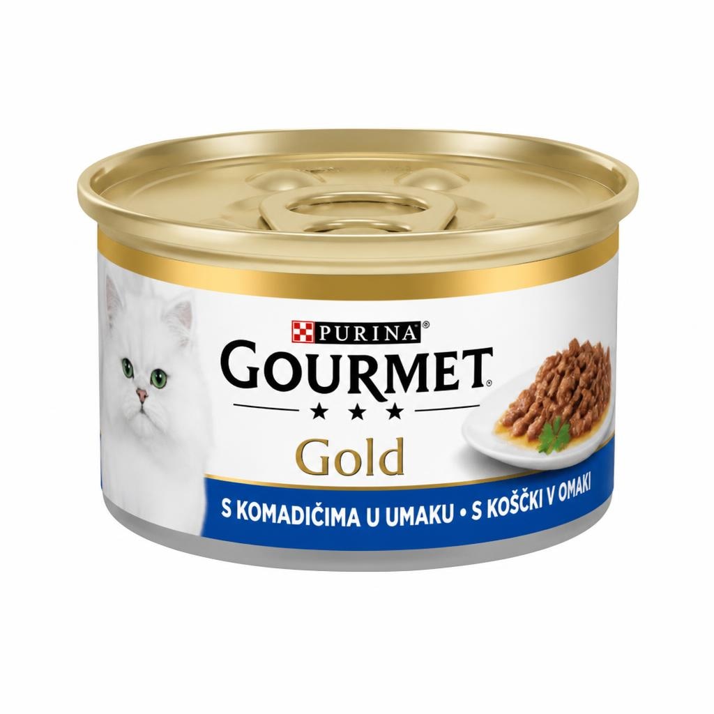 Mokra hrana za mačke Gourmet Gold 85 g Akcija v trgovini Mercator