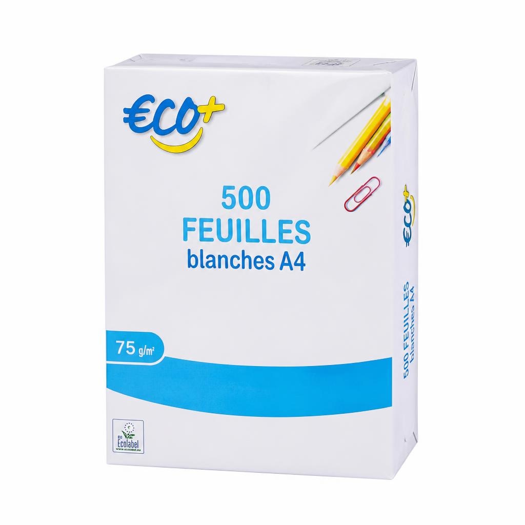 Fotokopirni papir 500 listov ECO+ Akcija v trgovini E.Leclerc