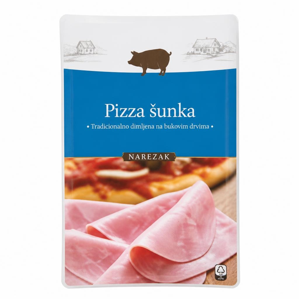 Pizza šunka narezek 200 g Akcija v trgovini Hofer