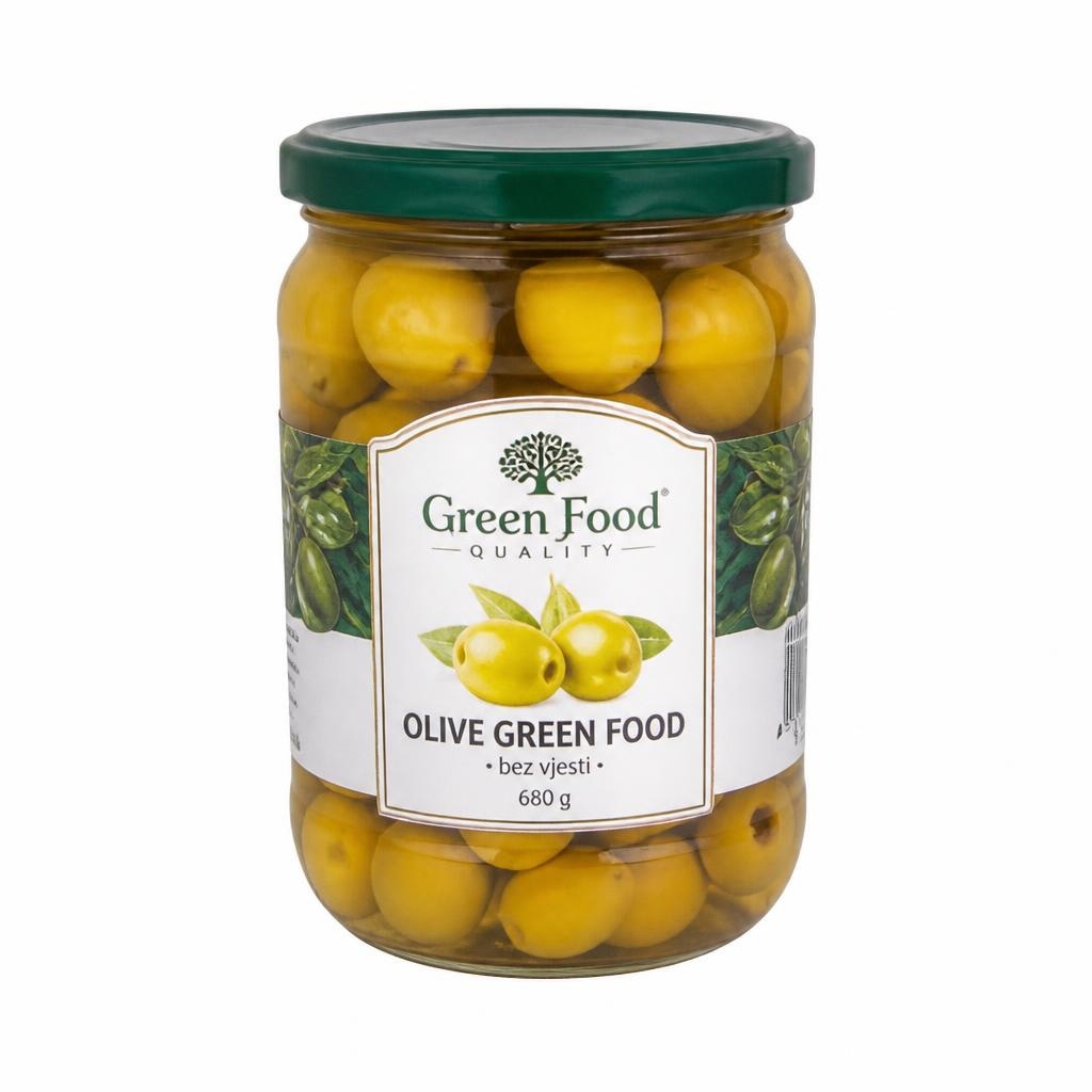 Olive Green Food 680 g Akcija v trgovini E.Leclerc