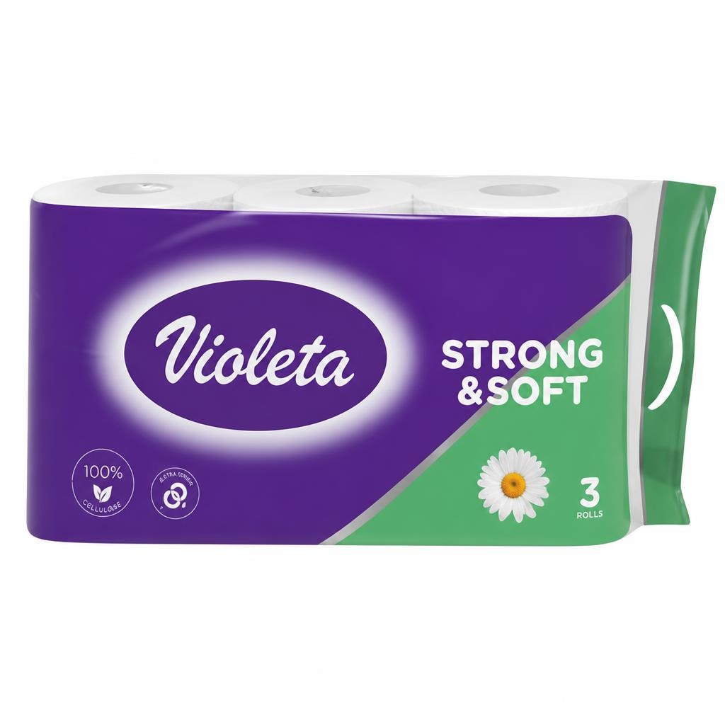Toaletni papir Violeta 16/1 - Akcija v trgovini E.Leclerc
