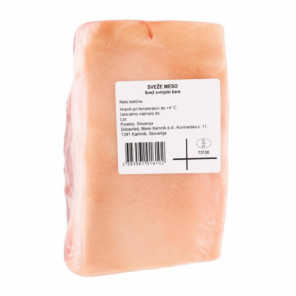 SVEŽE MESO Svež svinjski kare pribl. 1,6 kg - Akcija v trgovini Lidl