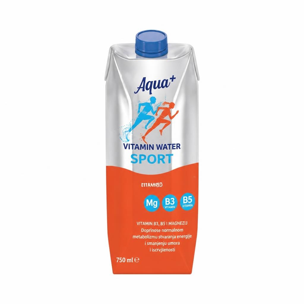 Vitaminska voda 750 ml Aqua+ Akcija v trgovini Hofer