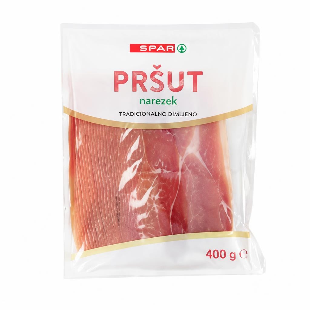 SPAR Pršut 400 g Akcija v trgovini Spar