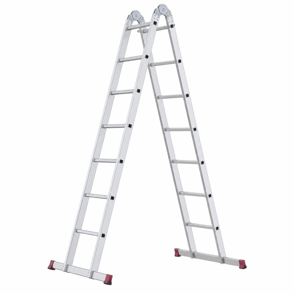 Večnamenska aluminijasta lestev KRAUSE - Akcija v trgovini Bauhaus