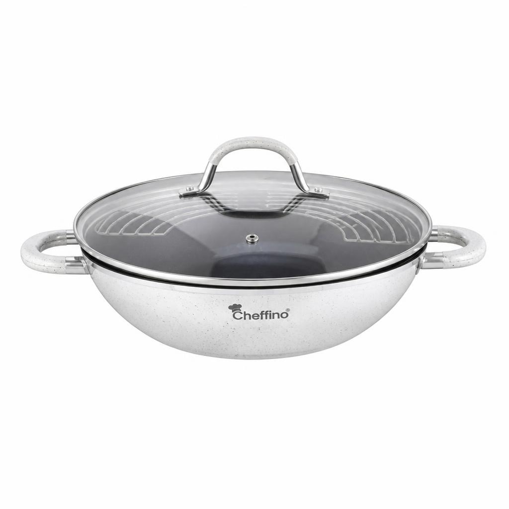 Cheffino ponev wok s pokrovko cca 28 cm Akcija u trgovini Spar