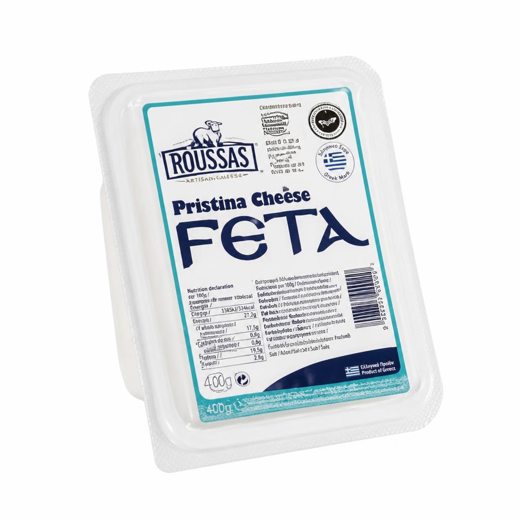 Sir Feta Rousssas 400 g Roussas - Akcija v trgovini E.Leclerc