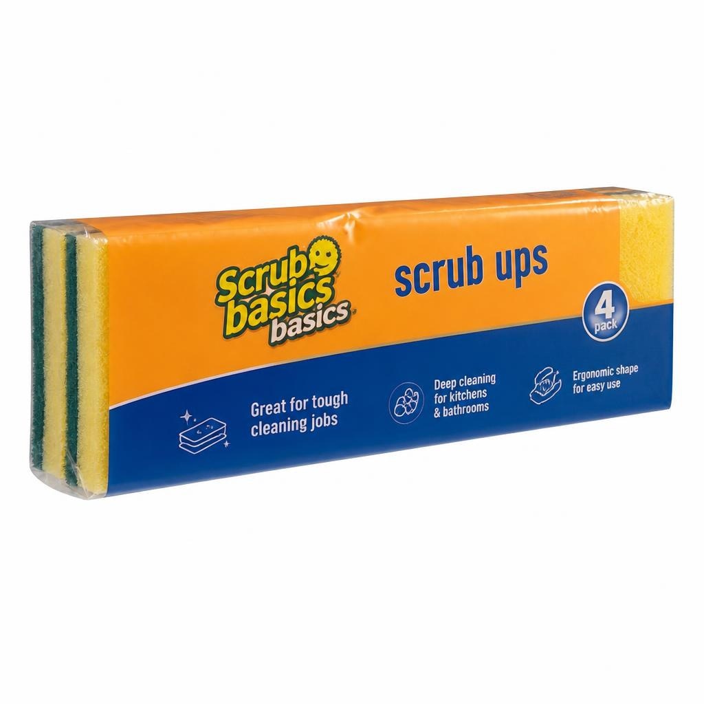 Scrub Basics gobica za čiščenje 4/1 Akcija v trgovini Spar