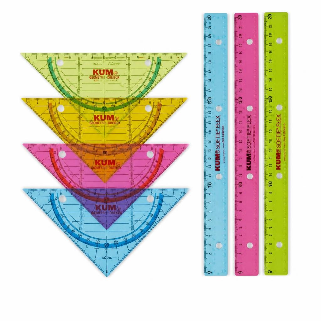 KUM Trikotnik ali ravnilo 30 cm Akcija v trgovini Mueller