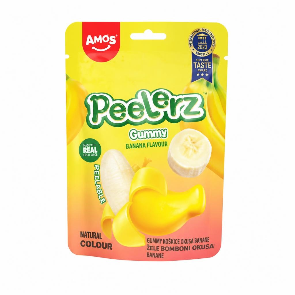 Bonboni Peelerz Amos 65 g - Akcija v trgovini Jager