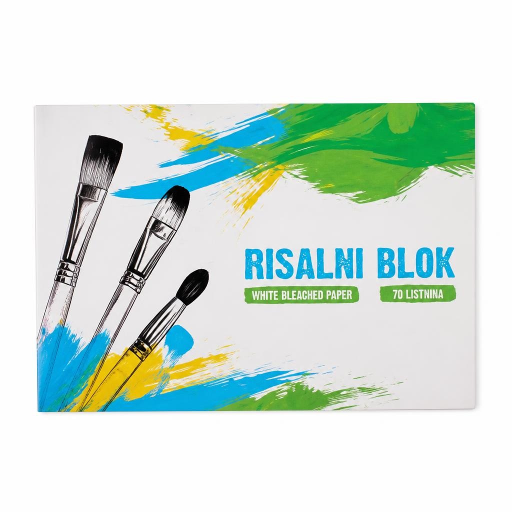 Risalni blok A3, 20 listni Akcija v trgovini Mercator