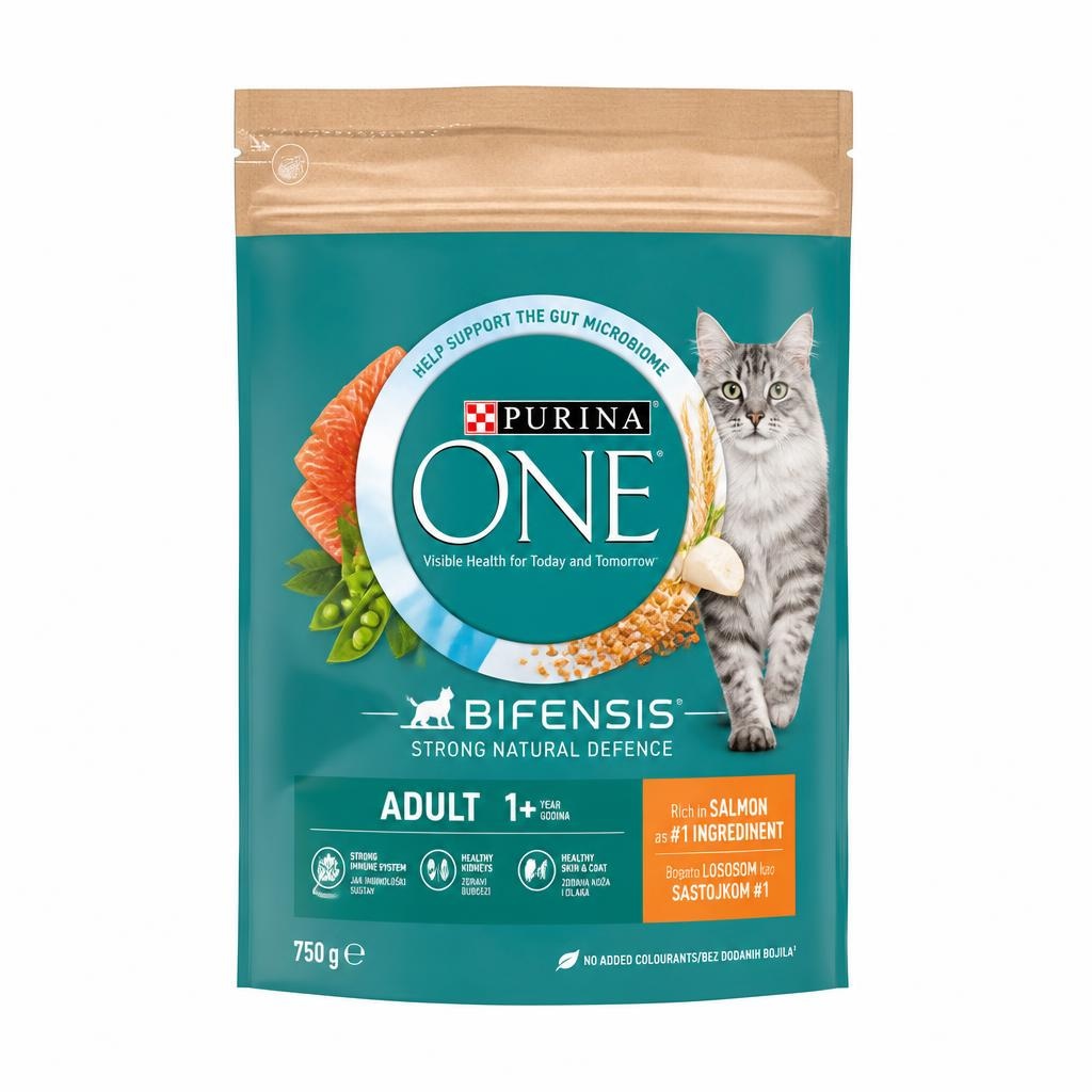 Suha hrana za mačke Purina ONE 750 g ali 800 g - Akcija v trgovini Mercator
