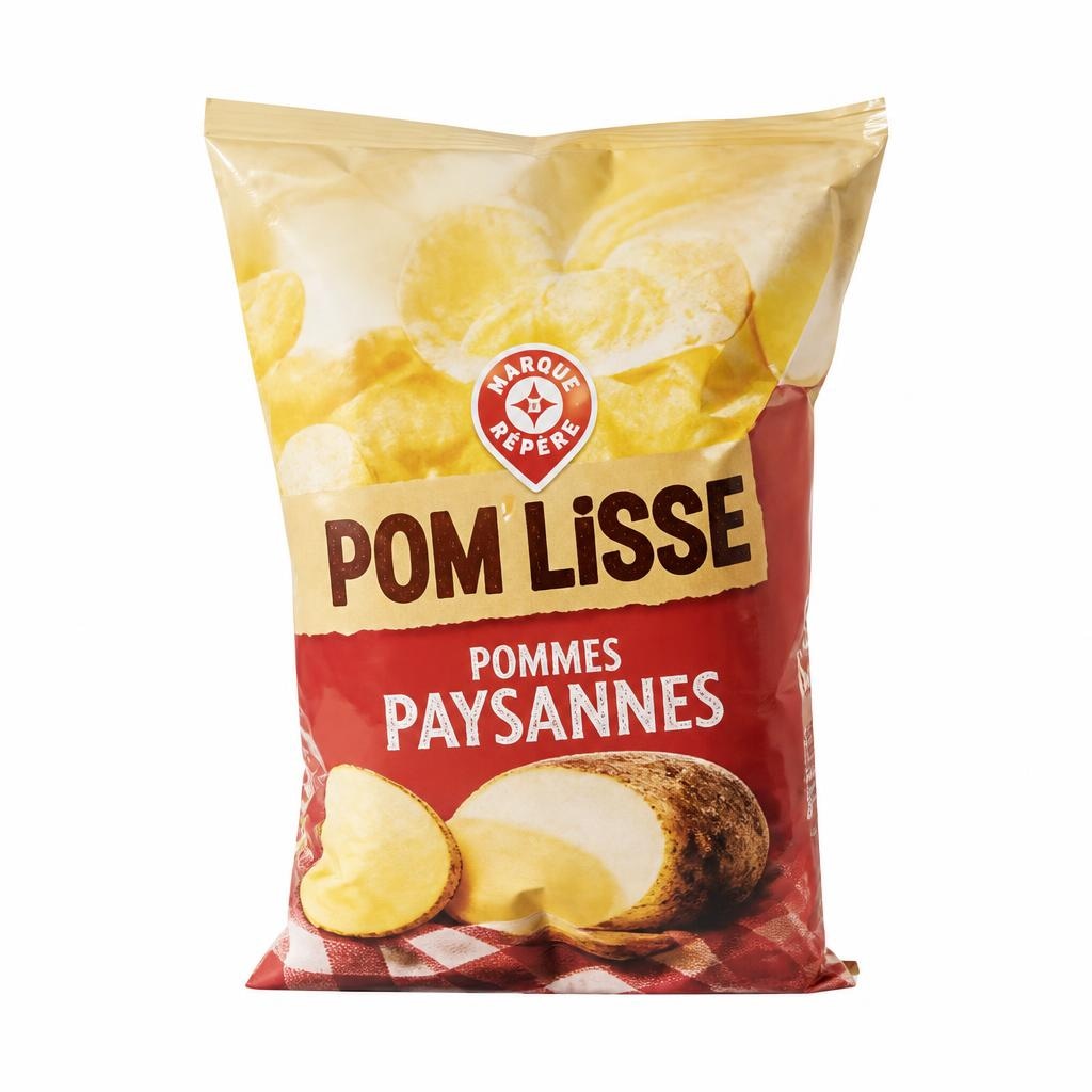 Čips Pom'Lisse 6x 30 g Akcija v trgovini E.Leclerc
