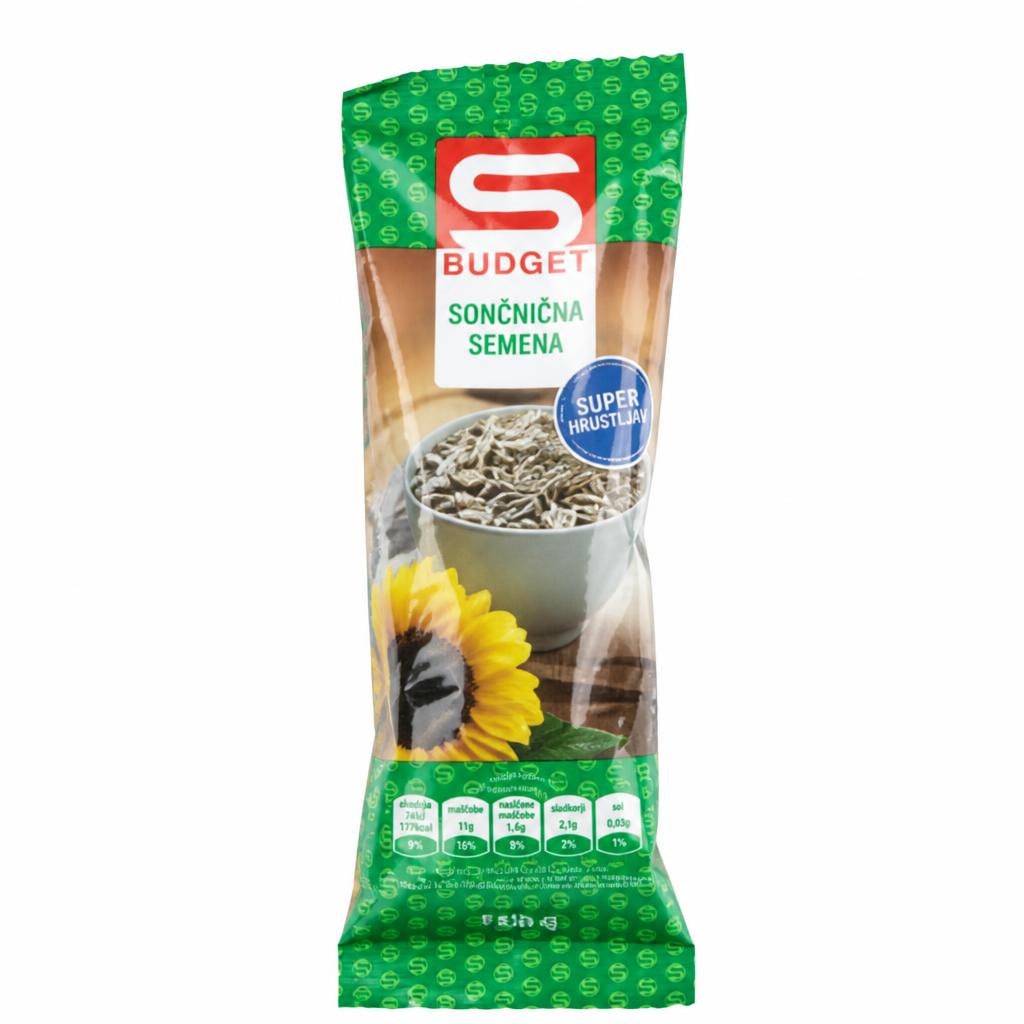 Sončnična semena 100 g S Budget Akcija v trgovini Spar