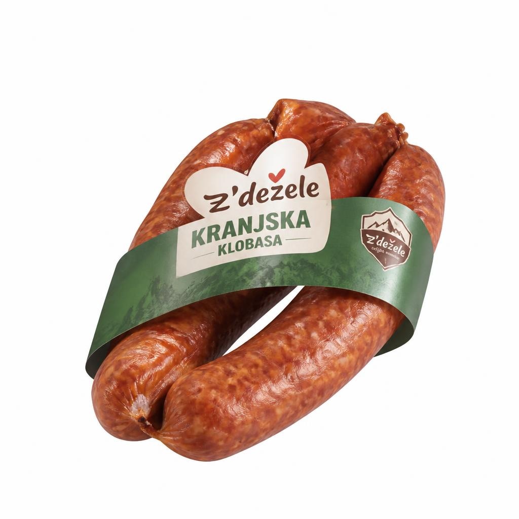 Kranjska klobasa Z'dežele - Akcija v trgovini Mercator
