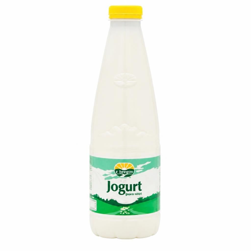 Tekoči jogurt Z'bregov 1 l Akcija v trgovini Mercator