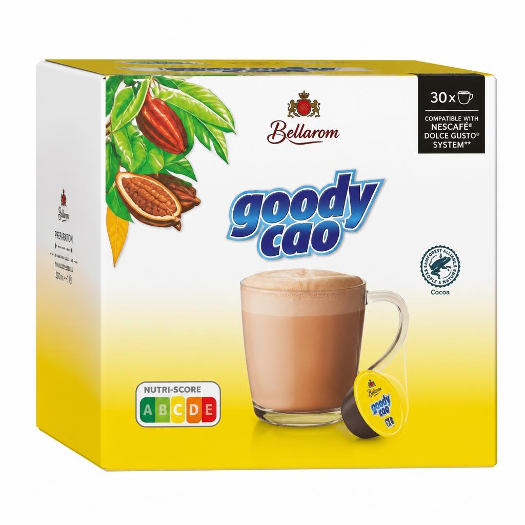 Bellarom kakav v kapsulah 30 x 16 g Akcija v trgovini Lidl