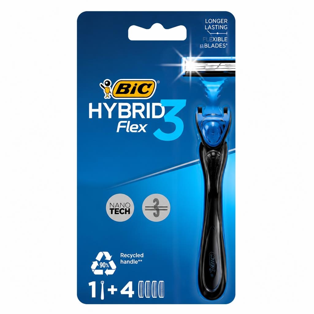 Bic Hybrid Flex 4 kosi Akcija v trgovini Mercator