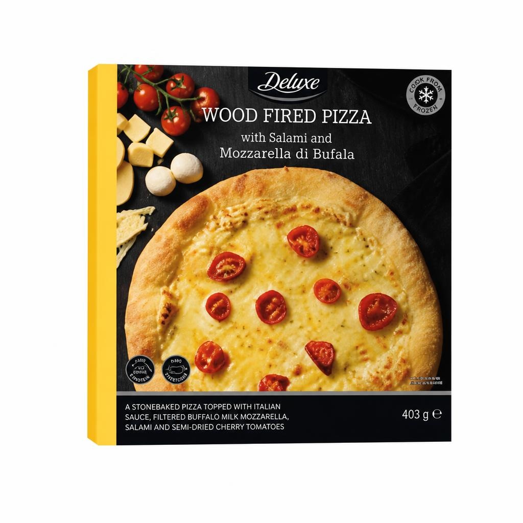 DELUXE Premium pica 403-430 g Akcija v trgovini Lidl