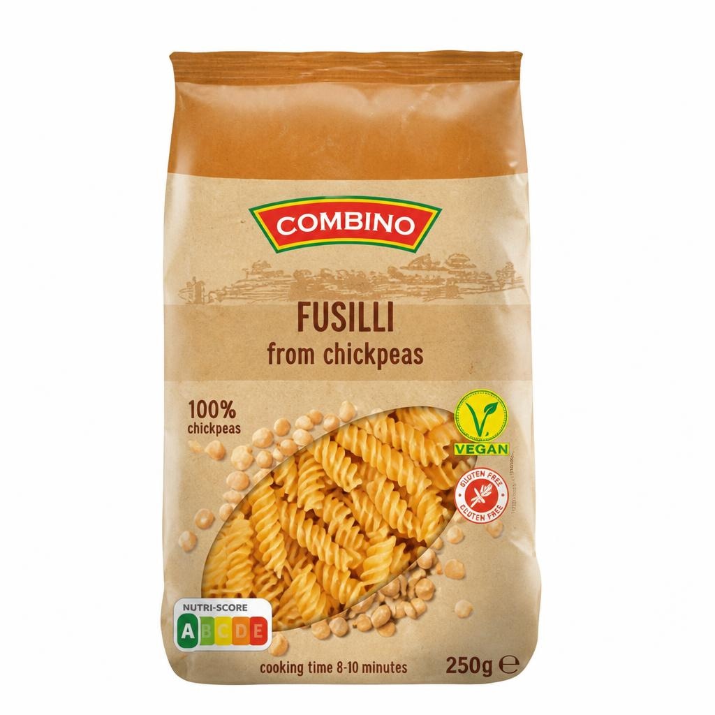 COMBINO Testenine "Fusilli" 250 g - Akcija v trgovini Lidl