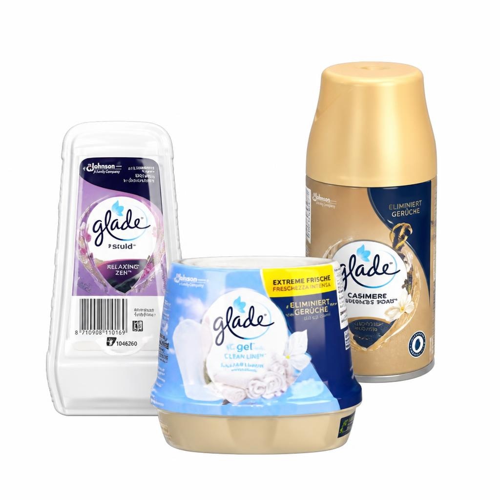 Glade geli in baterijski osvežilci Akcija v trgovini Spar