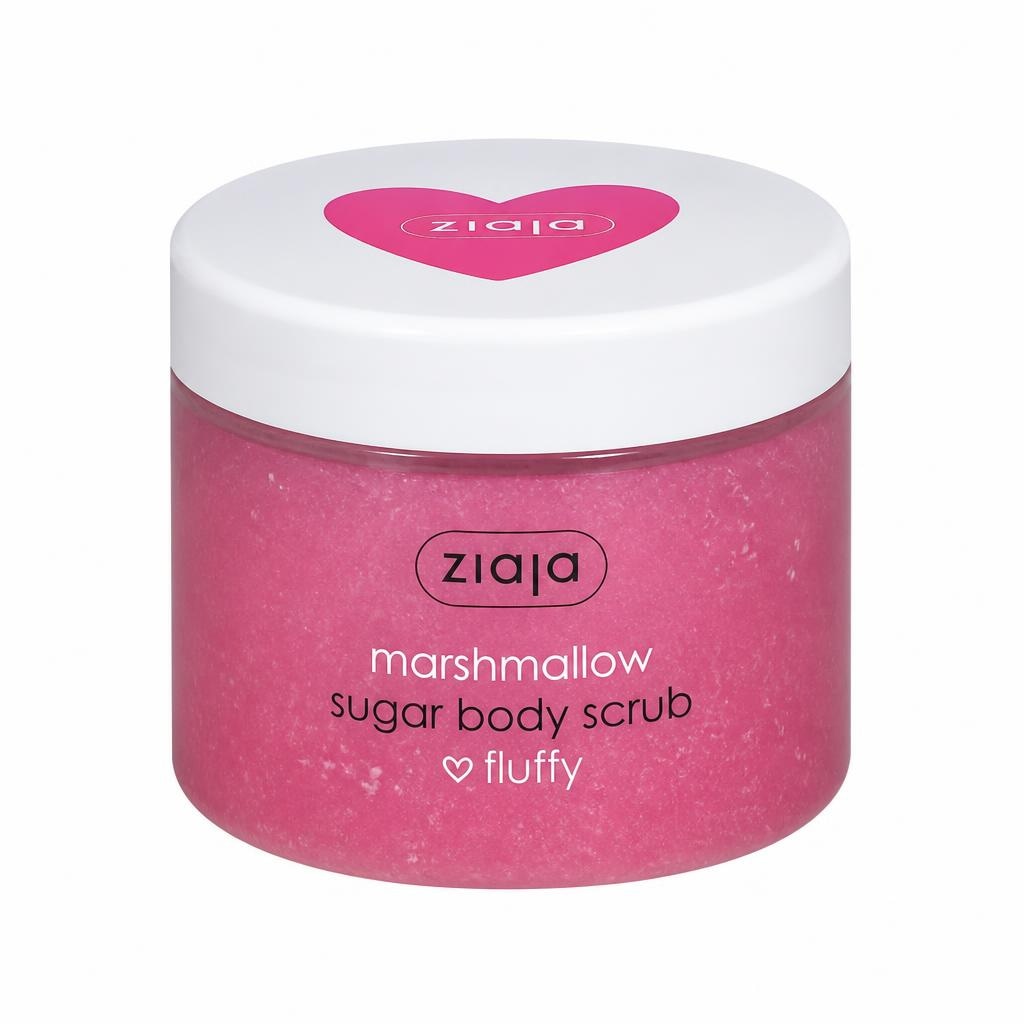 Ziaja Marshmallow sladkorni piling za telo 300 ml Akcija v trgovini Dm