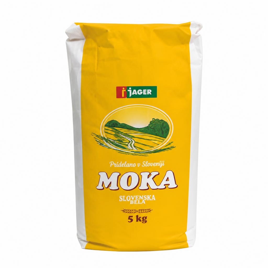Slovenska bela moka 5 kg Jager Akcija v trgovini Jager