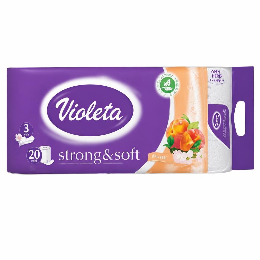 Toaletni papir Violeta Breskev 20/1 - Akcija u trgovini E.Leclerc