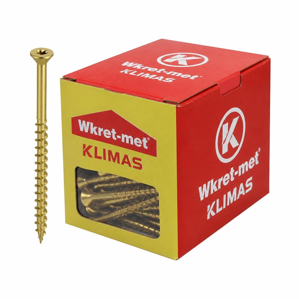 Vijak lesni KMWHT-XO 250/1; 4,5 x 50 mm Wkret-met KLIMAS - Akcija v trgovini Jager