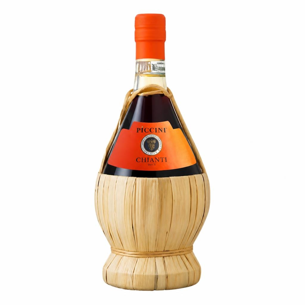 Piccini Chianti San Giovese Strawfl rdeče vino 0,75 L Akcija v trgovini Regal Shop