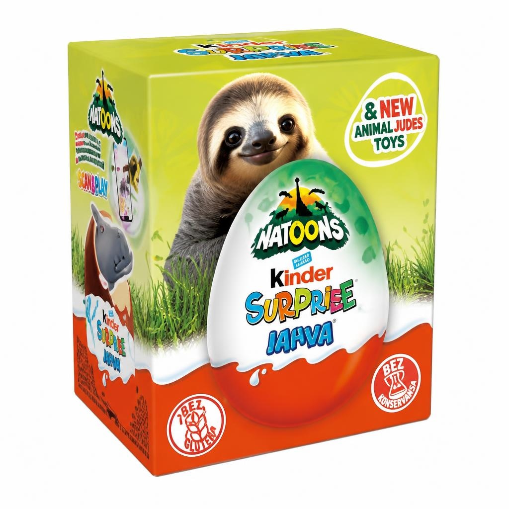 KINDER Surprise 4x 20 g Akcija v trgovini Kompas Shop
