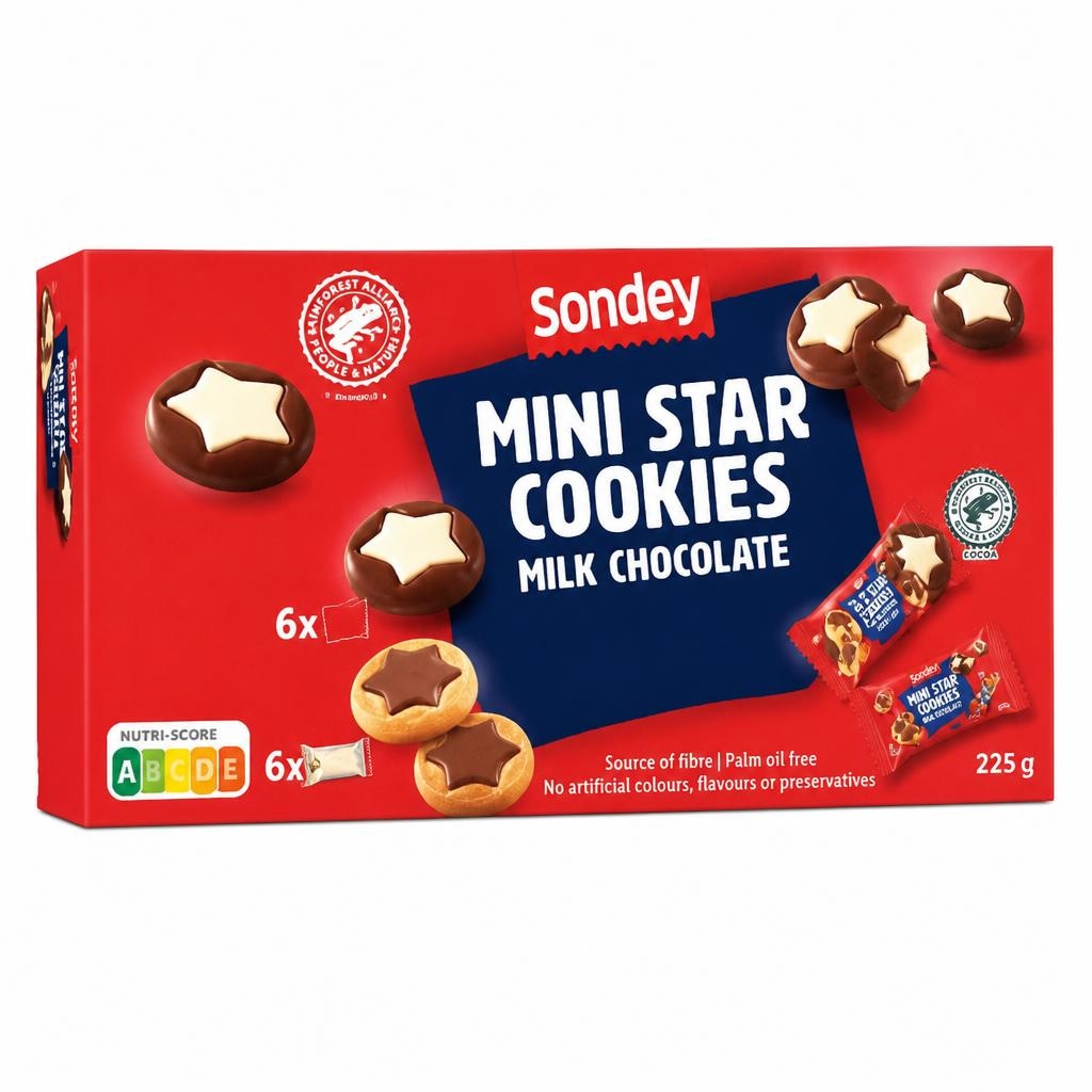Sondey Mini piškoti 6 x 37,5 g Akcija v trgovini Lidl