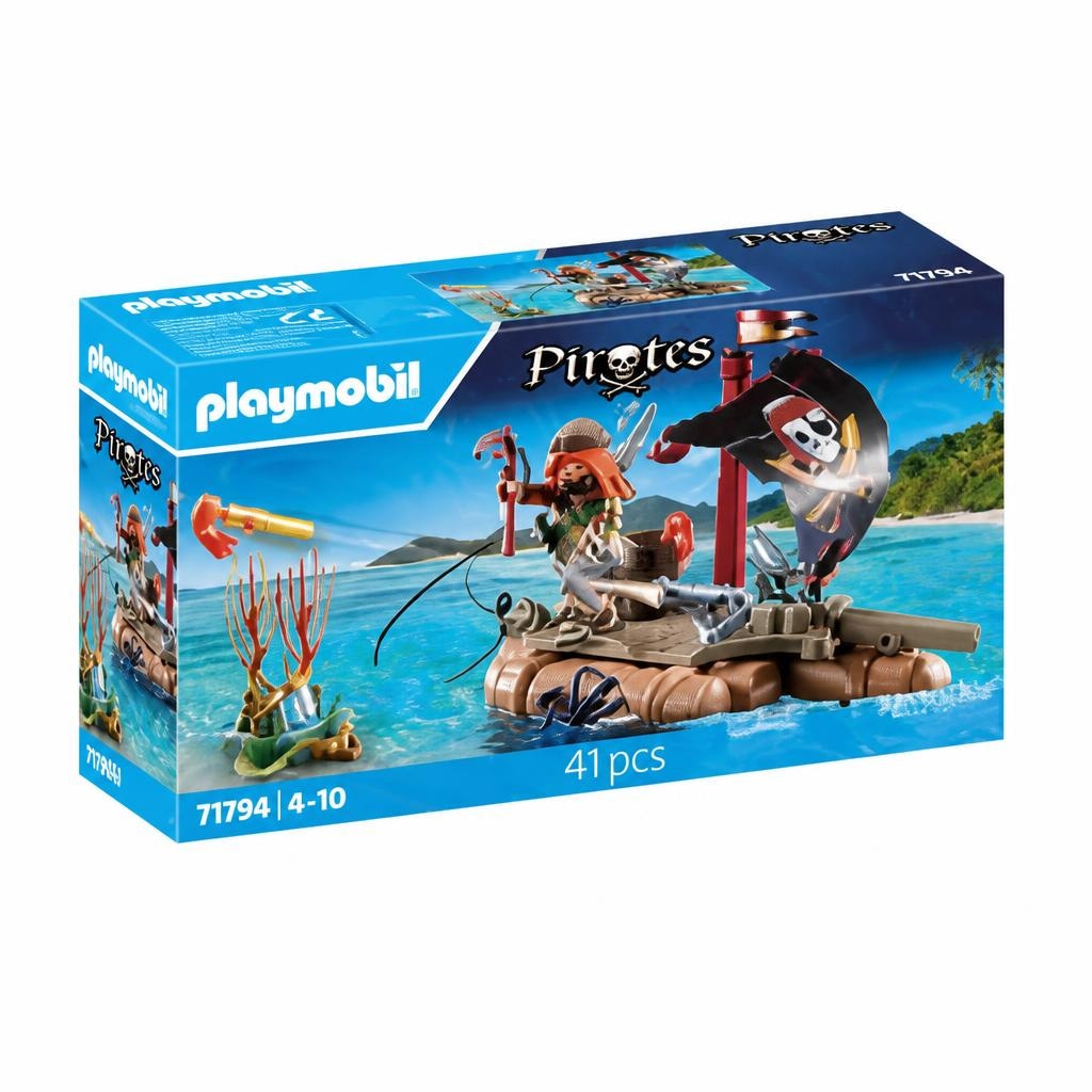 PLAYMOBIL PIRATES - REŠEVANJE ZAKLADA NA PIRATSKEM SPLAVU 41 PCS - Akcija v trgovini Mueller