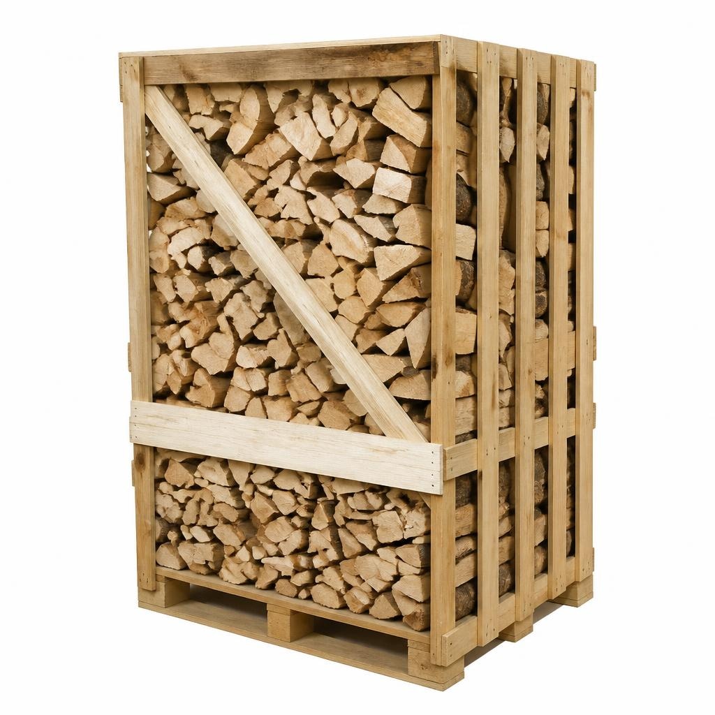 Drva v paleti Hrast 1 m x 1 m x 1,8 m Akcija v trgovini Jager