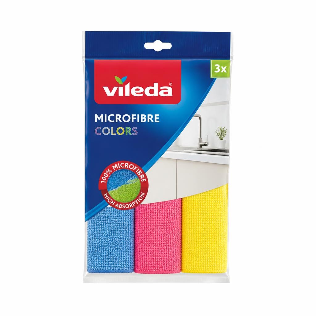 Vileda Krpa Microfibre Color 4/1 Akcija u trgovini Spar