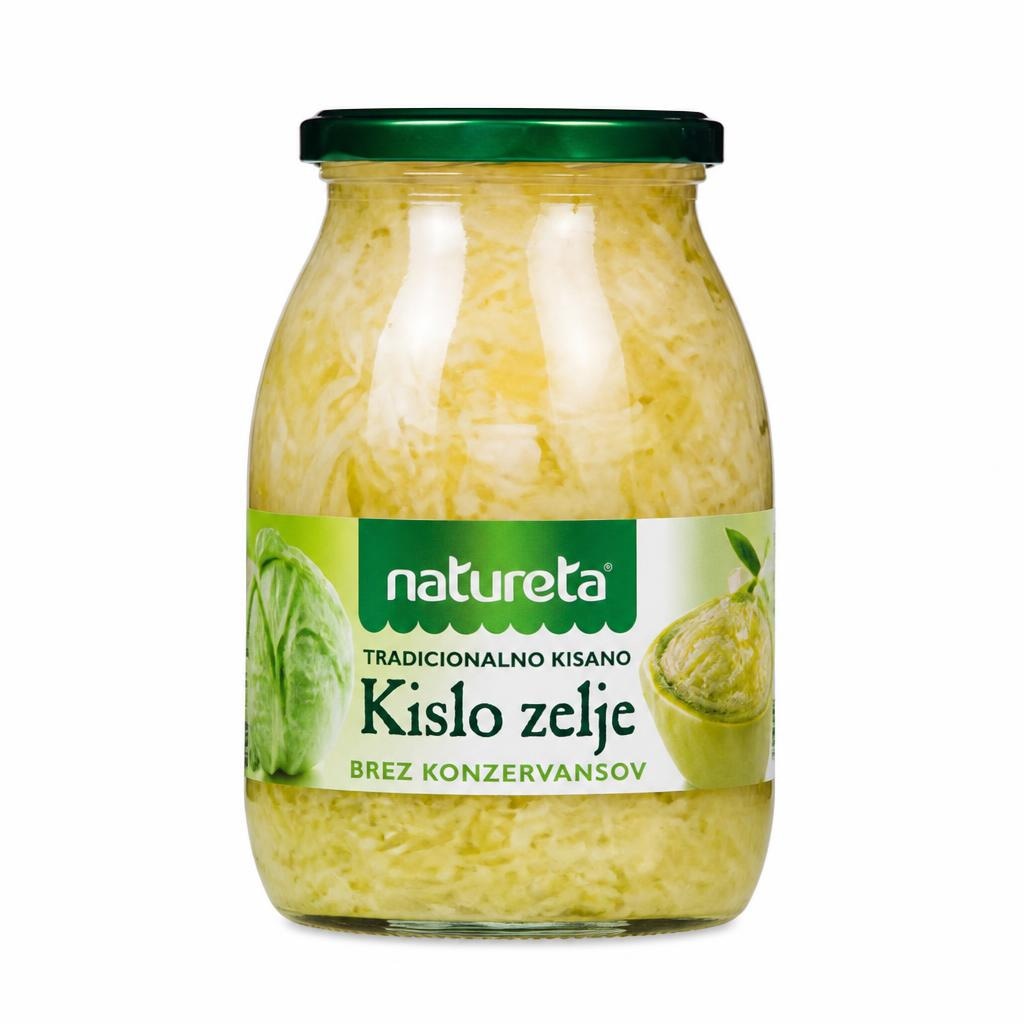 Kislo zelje 1 kg NATURETA Akcija v trgovini Mercator