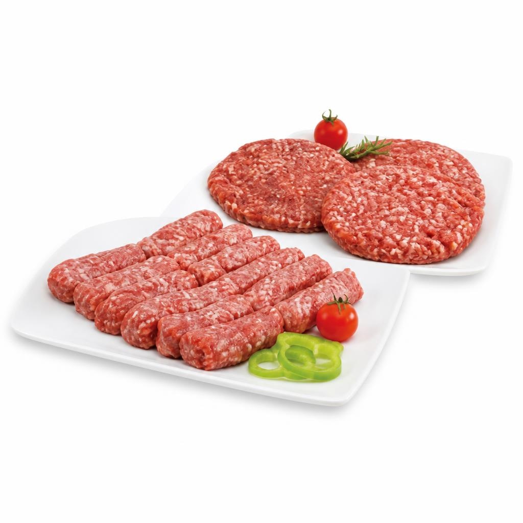 Čevapčiči ali pleskavice 1 kg Akcija v trgovini Tuš