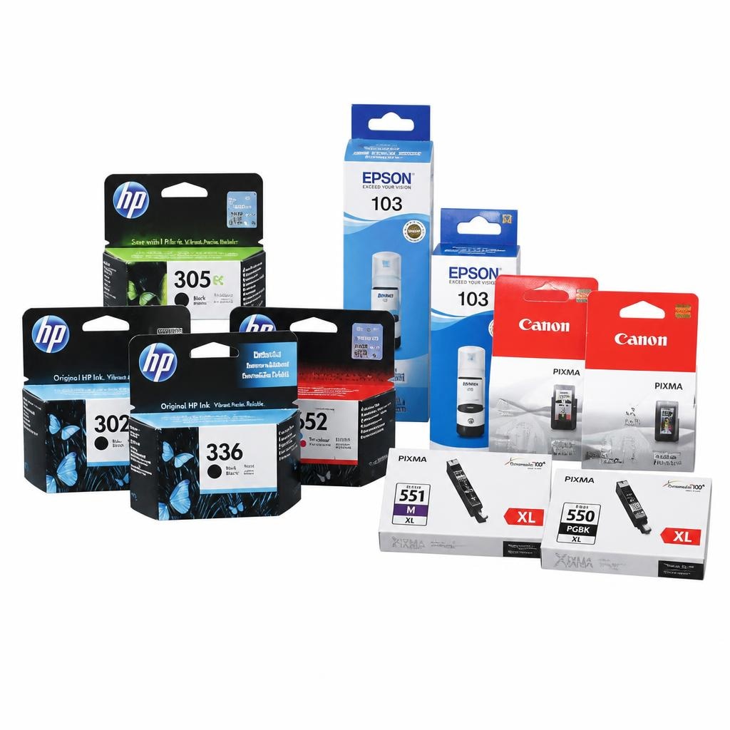 Kartuše HP, Canon, Epson - Akcija v trgovini Spar