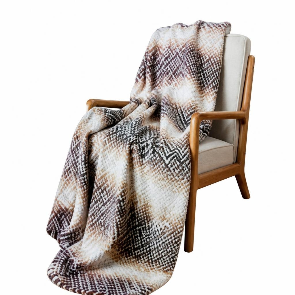 Odeja Sauve 200 x 200 cm Akcija v trgovini Mercator